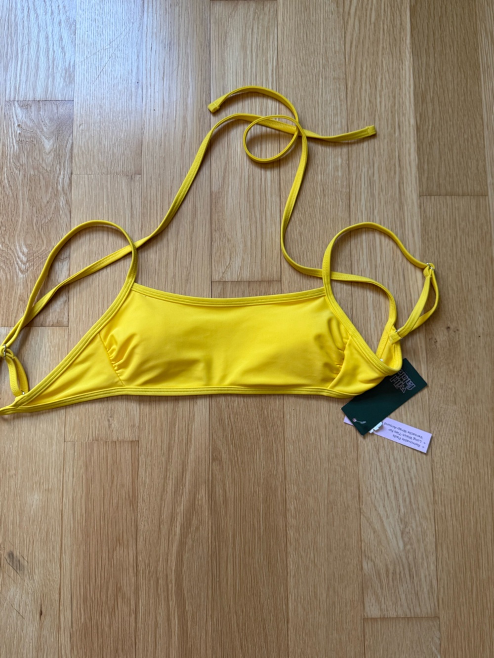 wild fable Yellow Bikini Top